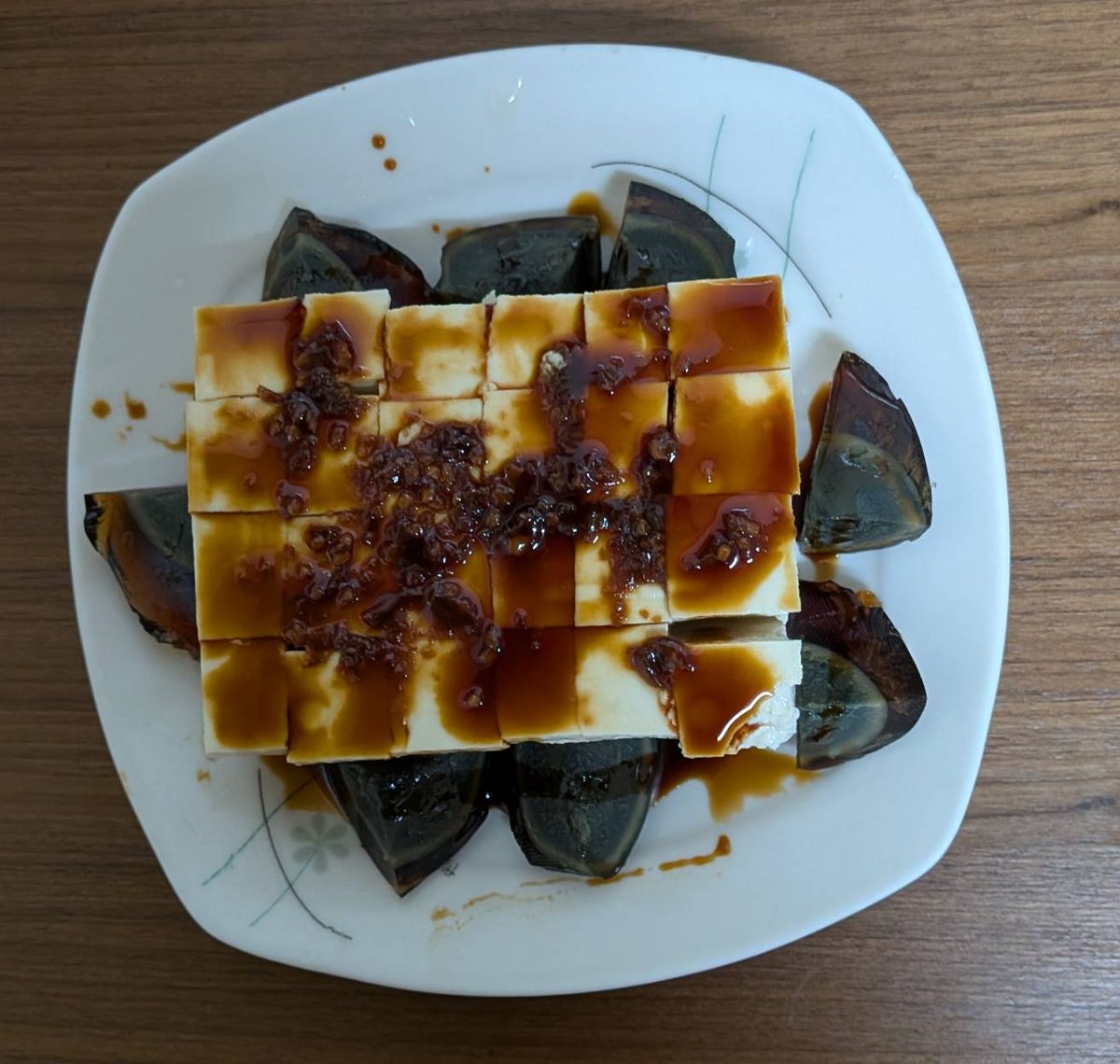 皮蛋豆腐