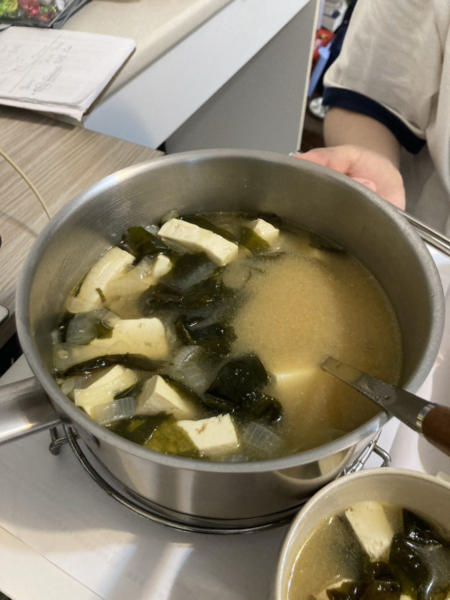 海帶芽味噌豆腐湯