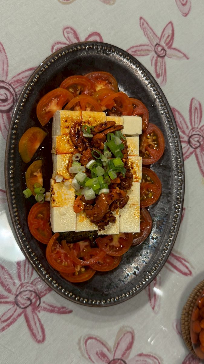 蝦米辣醬拌豆腐