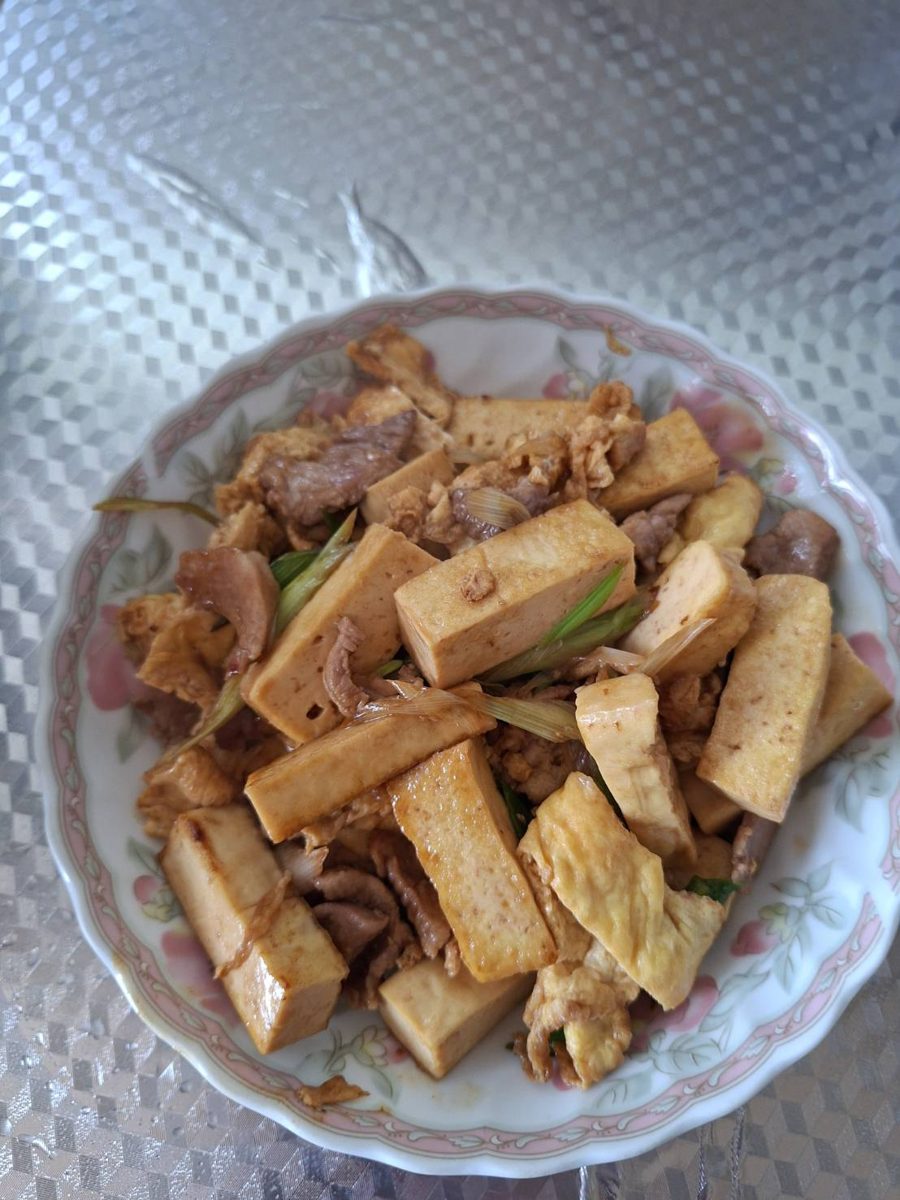 豆干炒肉絲