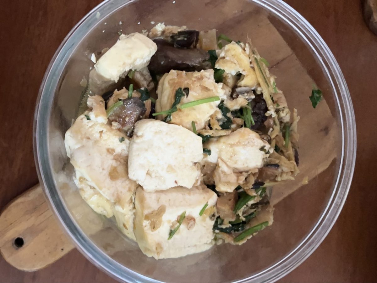 香菇燒豆腐