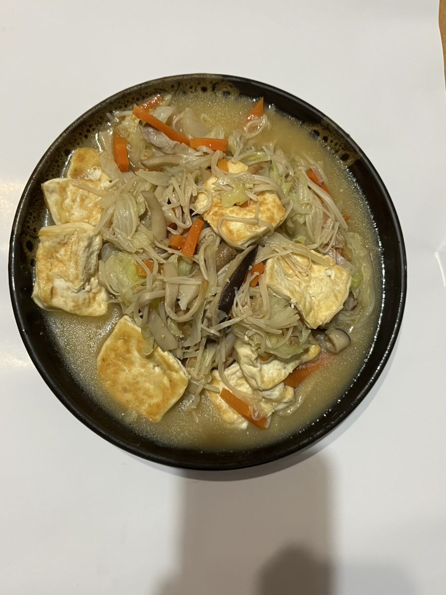 金針菇白菜燒豆腐