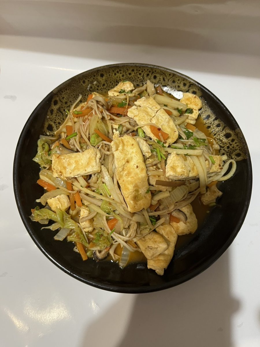 什錦蔬菜炒豆腐