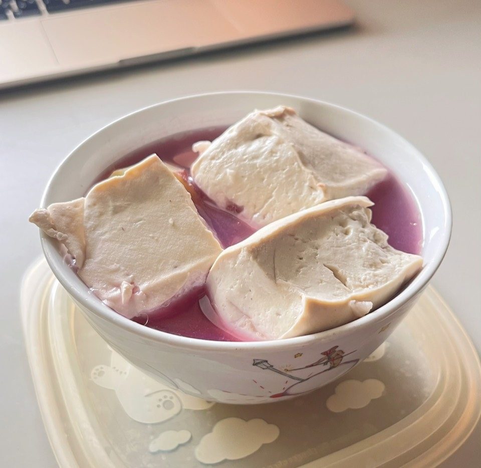 火龍果豆腐甜湯